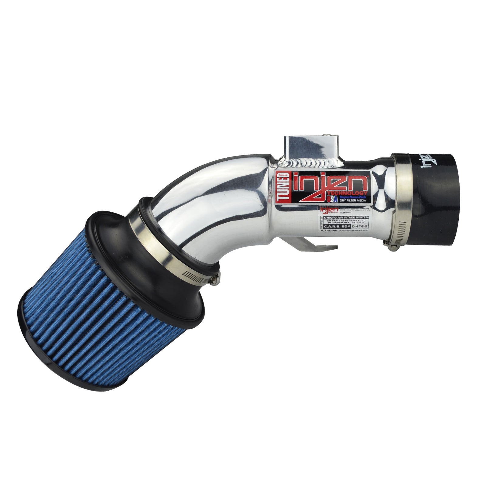Injen 07-09 Altima 3.5L V6 Coupe & Sedan w/ Heat Shield Polished Short Ram Intake - SP1977P