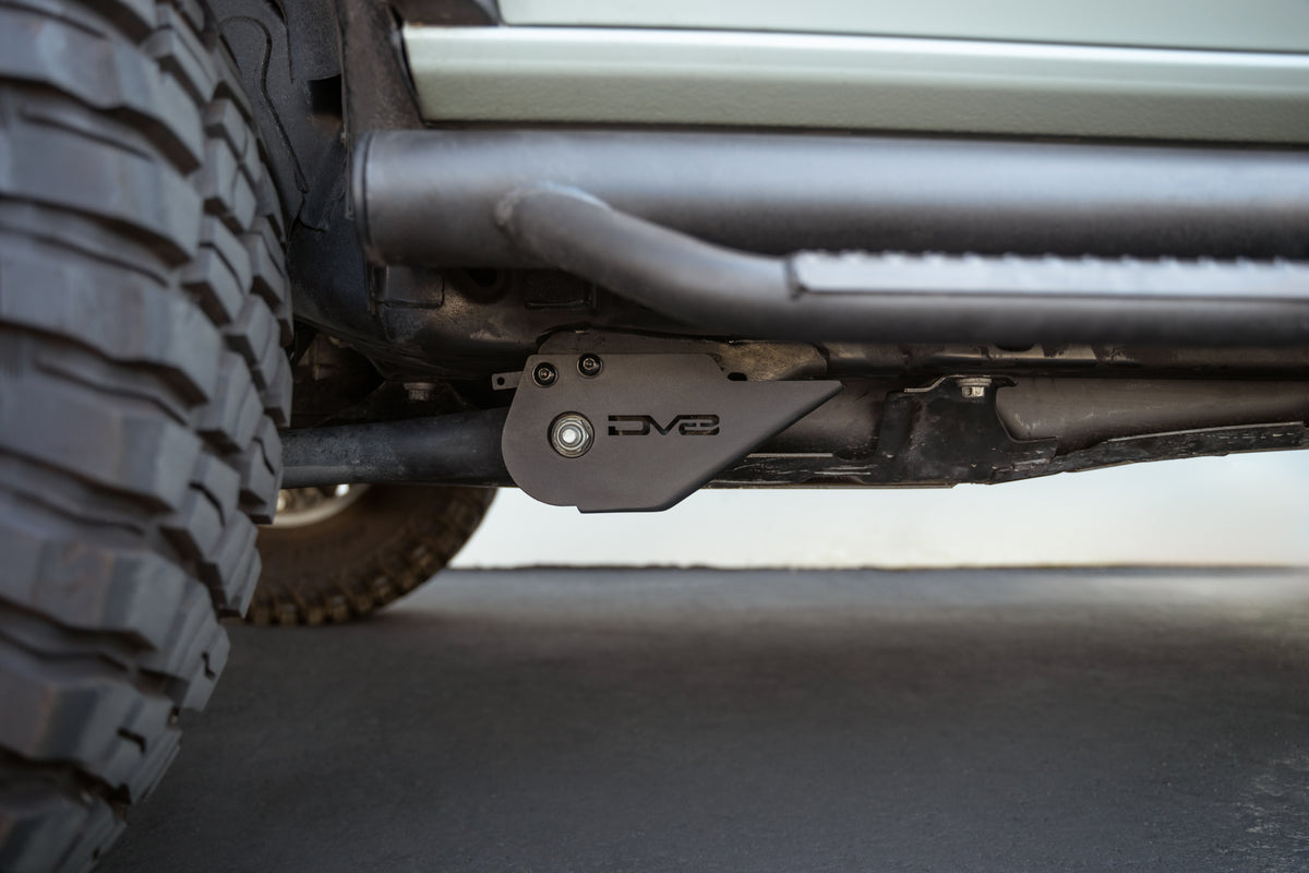 DV8 Offroad - Ford Bronco Trailing Arm Skid Plates - SPBR-05