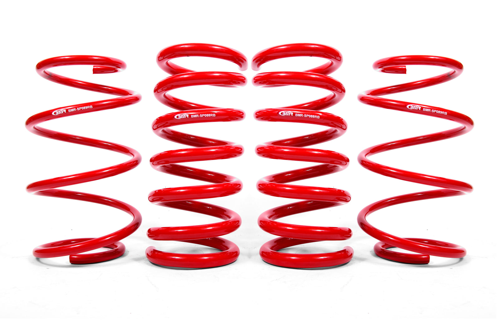 BMR 15-23 S550 Ford Mustang S550 Lowering Spring Kit (Set Of 4) - Red - SPD763R