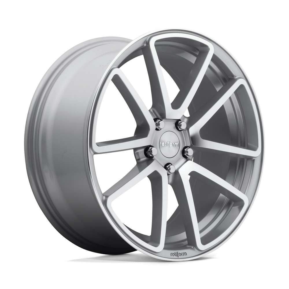 Rotiform R120 Spf 19X8.5 5X112 +45MM Gloss Silver Machined