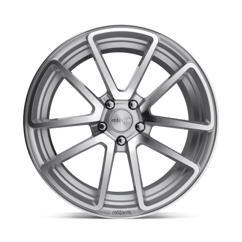 Rotiform R120 Spf 19X8.5 5X112 +45MM Gloss Silver Machined