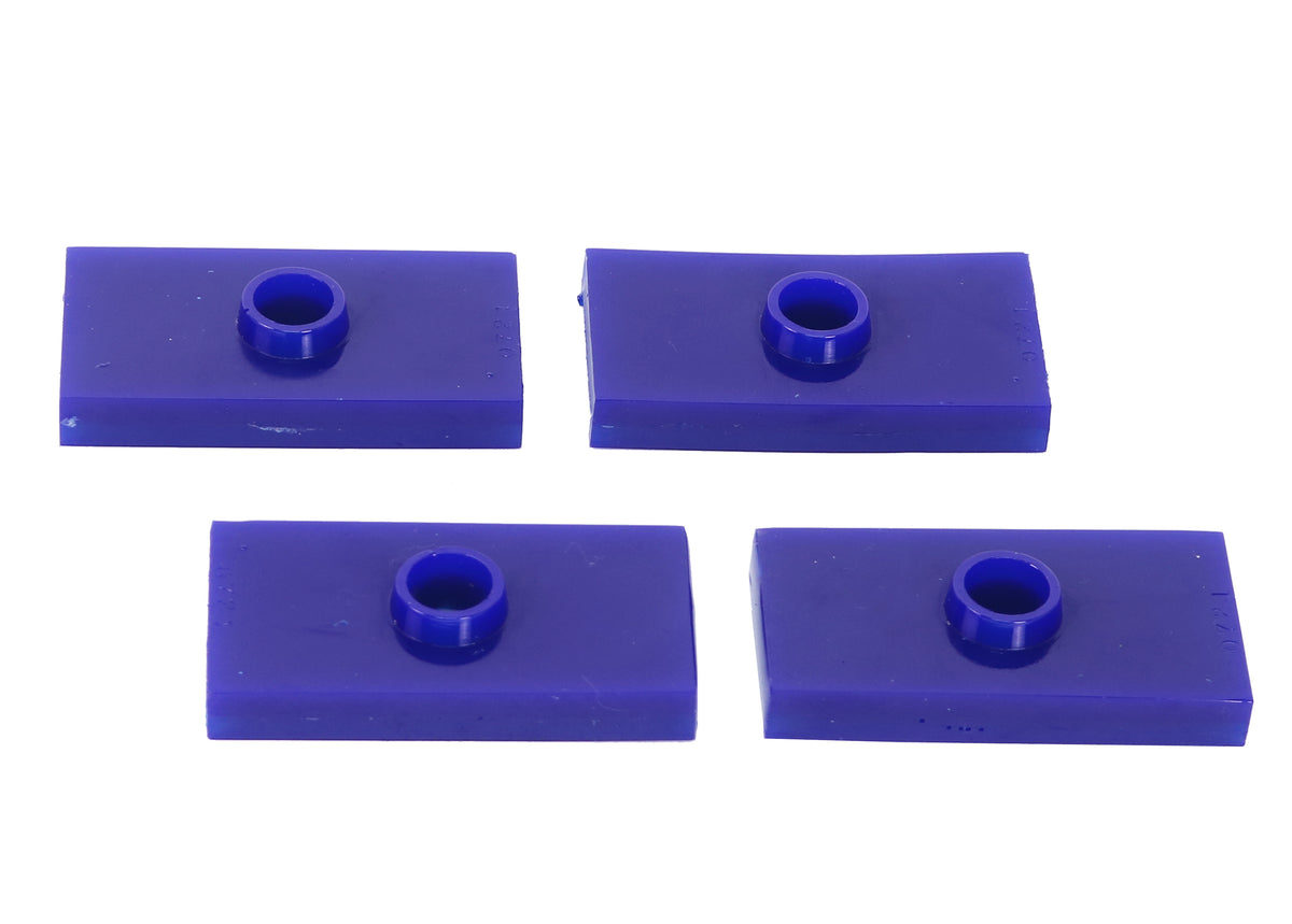 SuperPro - Rear Spring Insulator Pad Bushing Kit - SPF0721K