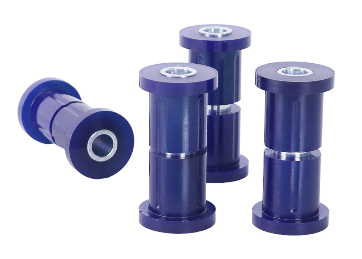 SuperPro - Rear Spring Shackle Upper & Lower Bushing Kit - SPF2098K