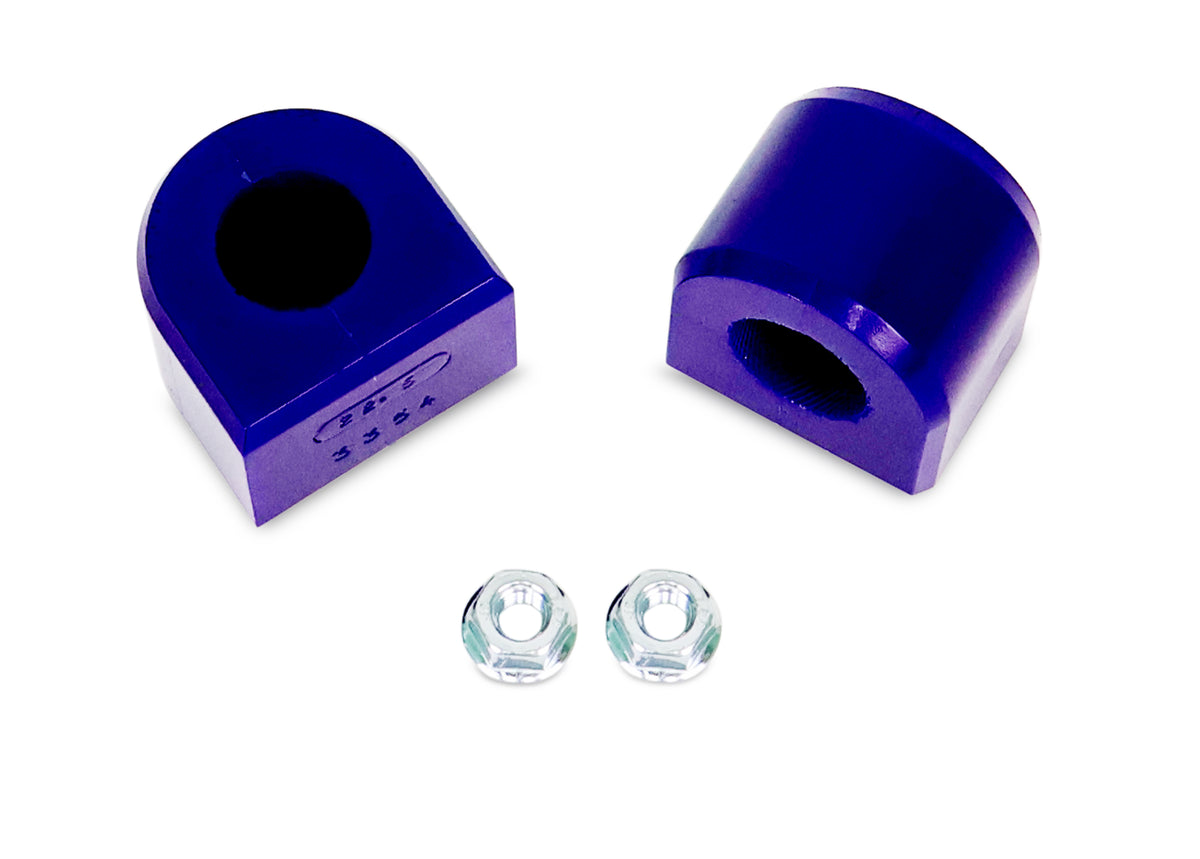 SuperPro - 22.5mm Front Sway Bar Mount Bushing Kit - SPF3354-22.5K