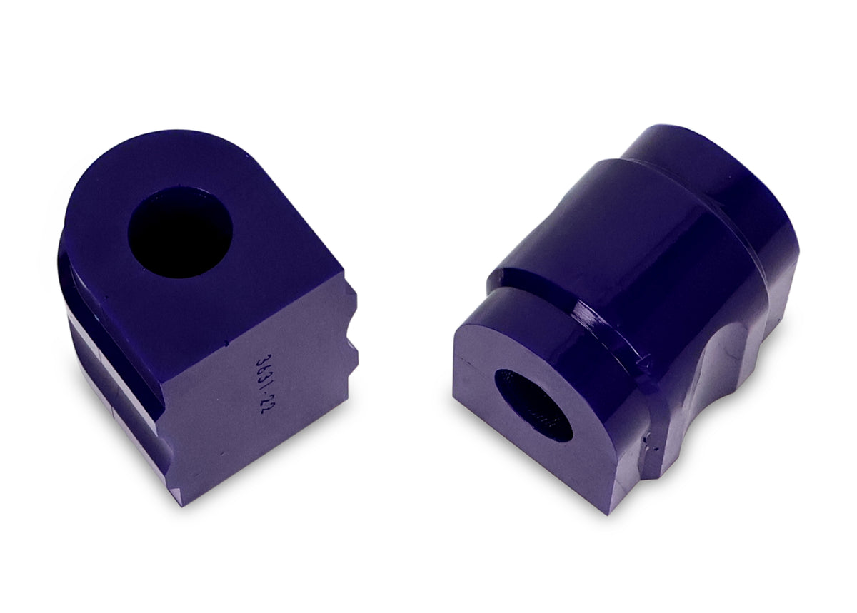 SuperPro - Rear Sway Bar Mount Bushing Kit - SPF3631-22K