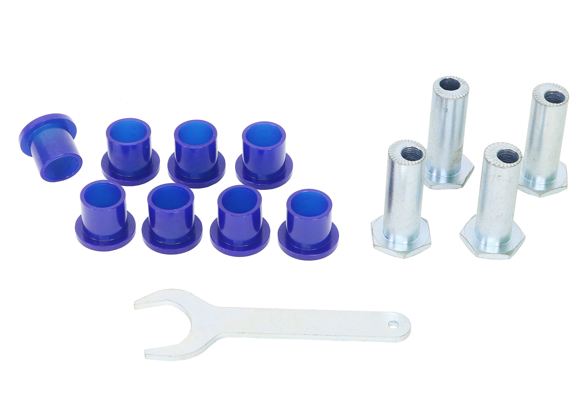SuperPro - Rear Trailing Arm - Camber & Toe Adjustable Forward Pivot Bushing Kit - SPF4185K