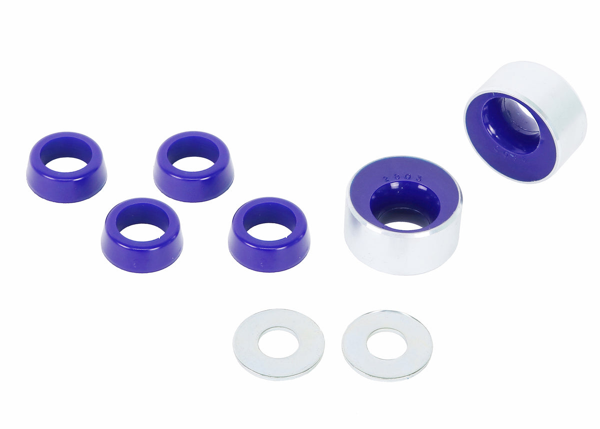 SuperPro - Front Lower Control Arm Inner Rear Bushing Kit - Double Offset (+Caster) - SPF5112K