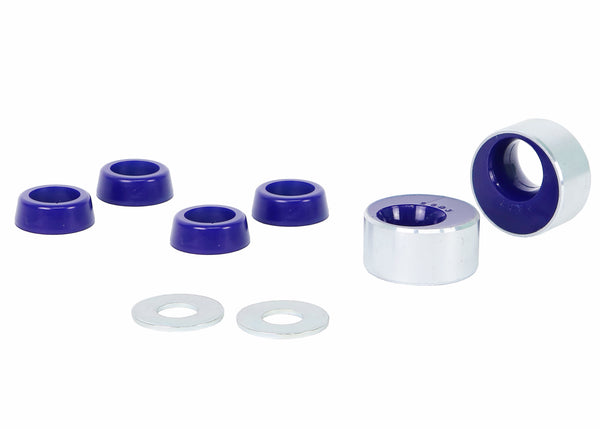 SuperPro - Front Lower Control Arm Inner Rear Bushing Kit - Double Offset (+Caster) - SPF5112K