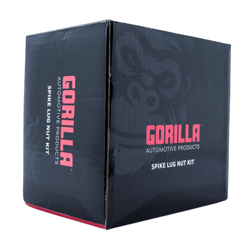 Gorilla Automotive - 6 Lug 14-2.00 Spike Lug Kit Red - SPK6-14200RD