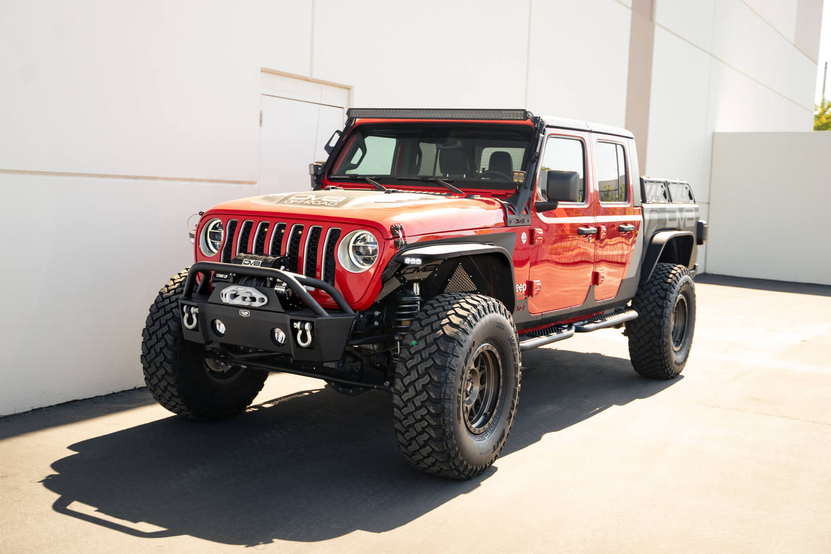 DV8 Offroad - Jeep Gladiator JT OE Plus Side Steps - SRGL-08