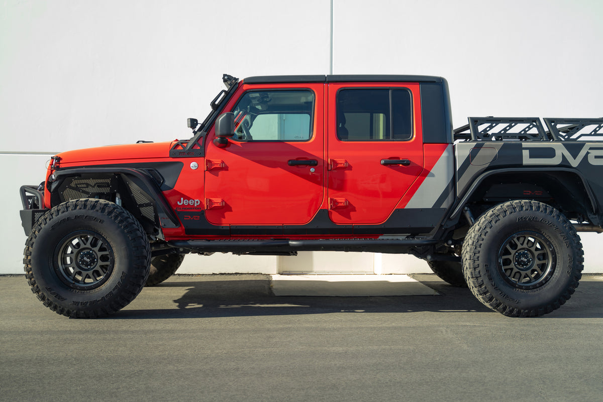 DV8 Offroad - Jeep Gladiator JT Rock Skins - SRGL-09