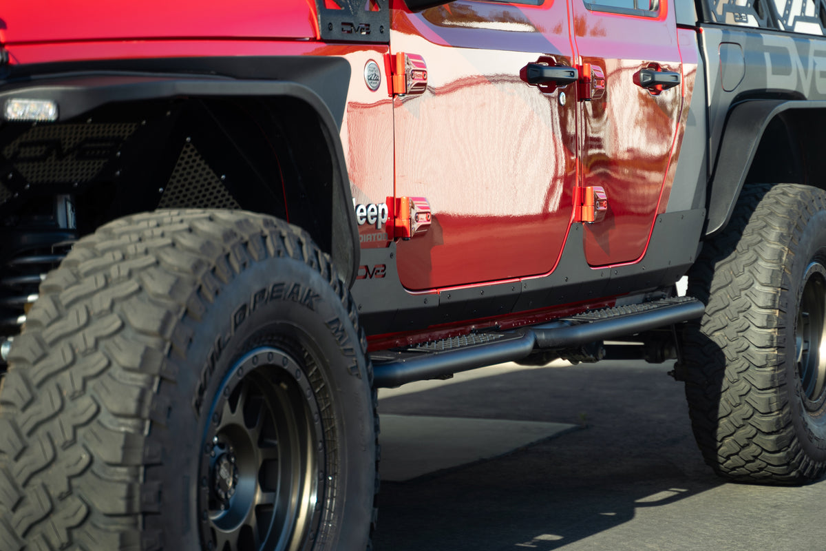 DV8 Offroad - Jeep Gladiator JT Rock Skins - SRGL-09