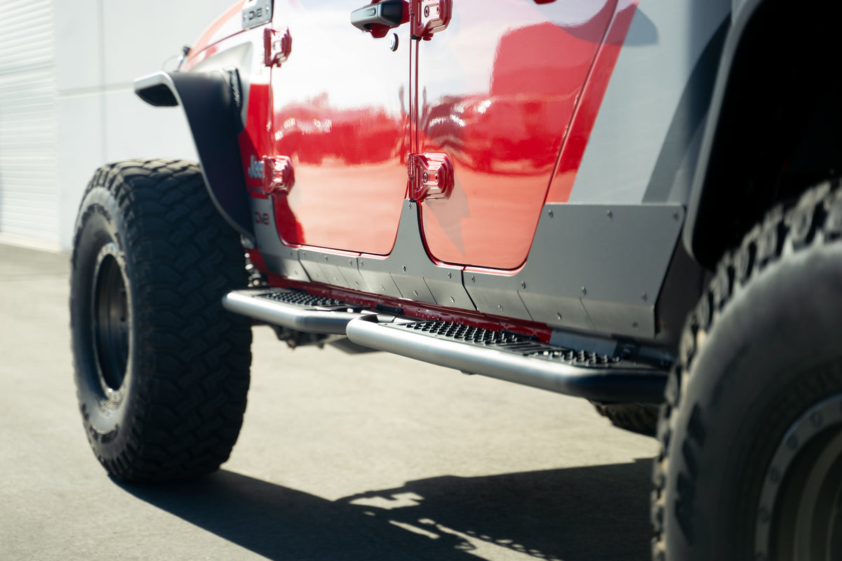 DV8 Offroad - Jeep Gladiator JT Rock Skins - SRGL-09