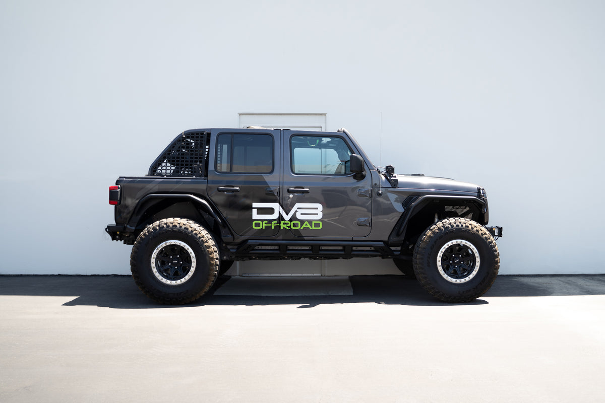 DV8 Offroad - Jeep Wrangler JL FS-15 Series Rock Sliders - SRJL-07