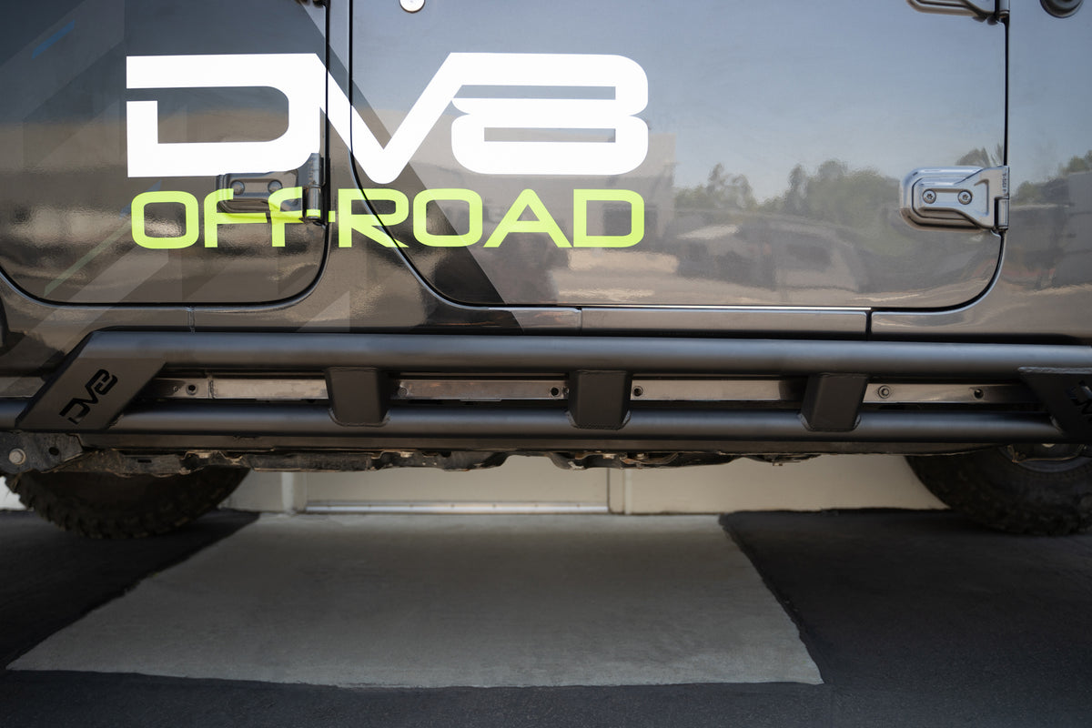 DV8 Offroad - Jeep Wrangler JL FS-15 Series Rock Sliders - SRJL-07