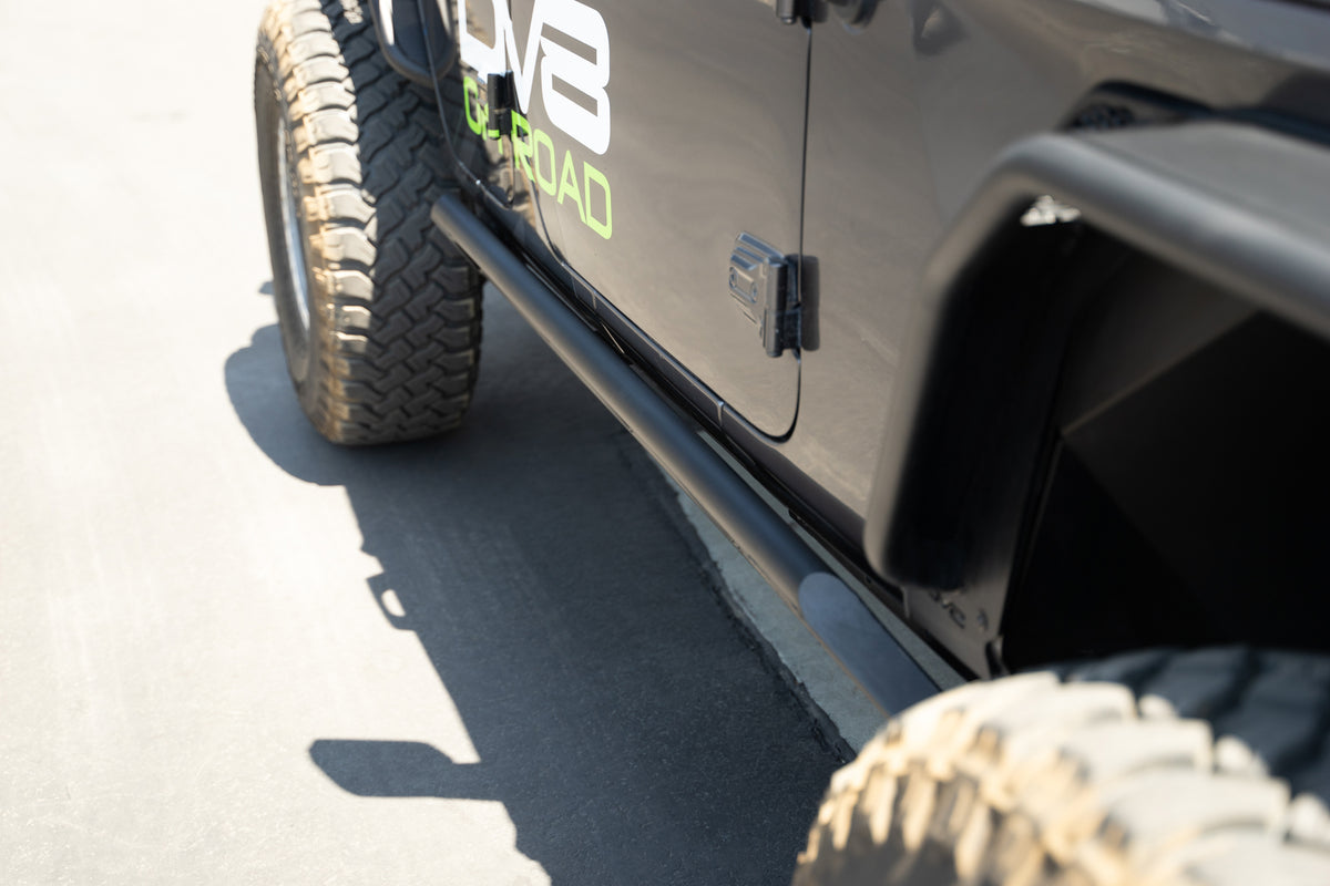 DV8 Offroad - Jeep Wrangler JL FS-15 Series Rock Sliders - SRJL-07