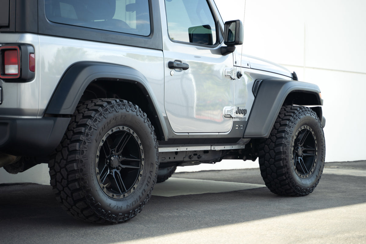 DV8 Offroad - Jeep Wrangler JL 2-Door Rock Skins - SRJL-29