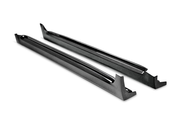 Seibon 08-10 Subaru STi Carbon Fiber Side Skirts - SS0809SBIMPSTI-OE