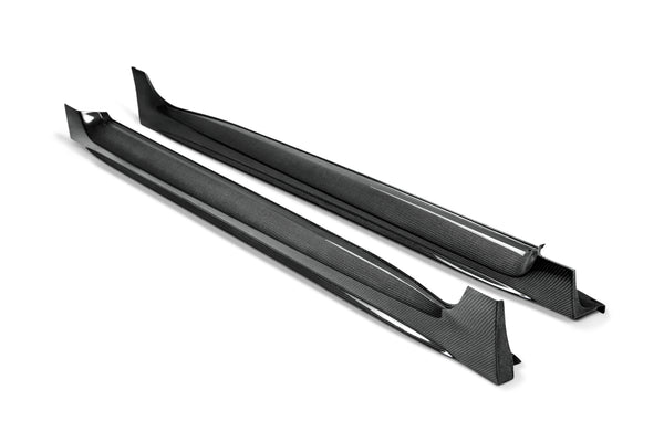 Seibon 15+ Subaru WRX/STI OEM Style Carbon Fiber Side Skirts (Pair) - SS15SBIMP-OE