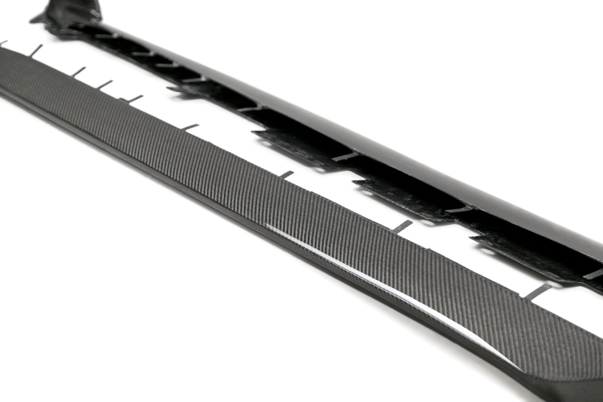 Seibon 2020 Toyota GR Supra MB-Style Carbon Fiber Side Skirt - SS20TYSUP-MB
