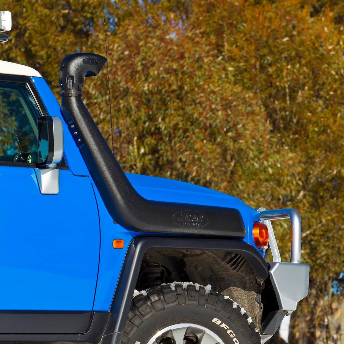 ARB Safari 4X4 Snorkel Vspec Fj Cruiser 4L V6 Inc Aus 10+ - SS420HF for 2010-2014 Toyota FJ Cruiser - front view