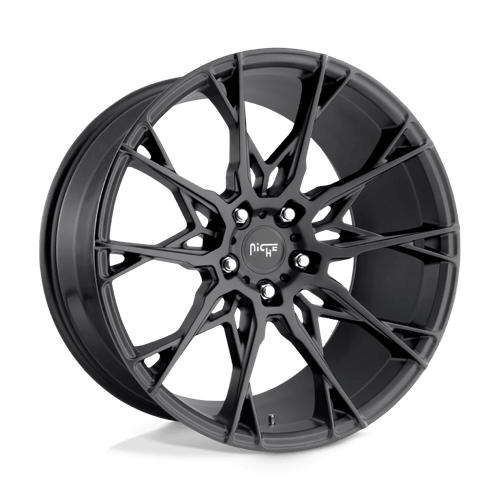 Niche 1PC M183 Staccato 22X10 5X130 +50MM Matte Black