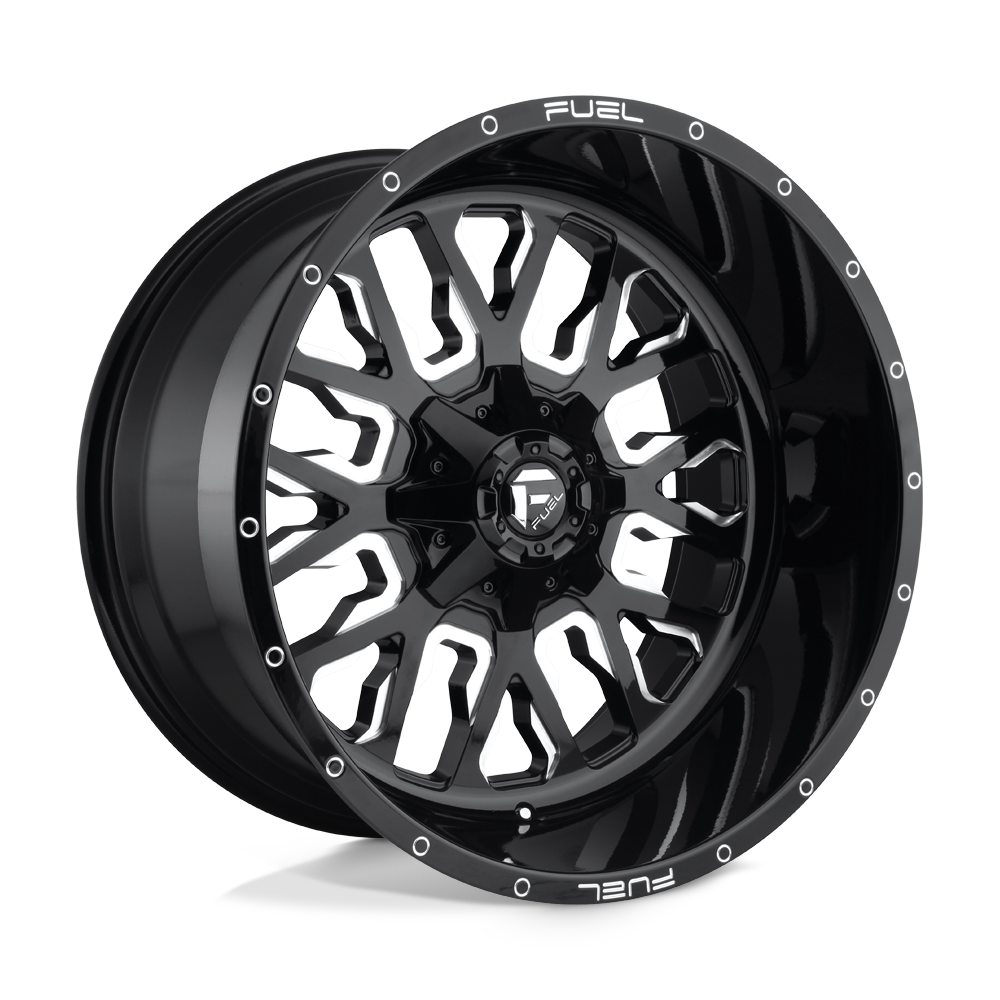 Fuel Off-Road D611 20X9 Gloss Black Milled 5x114.3/5.0 +1mm
