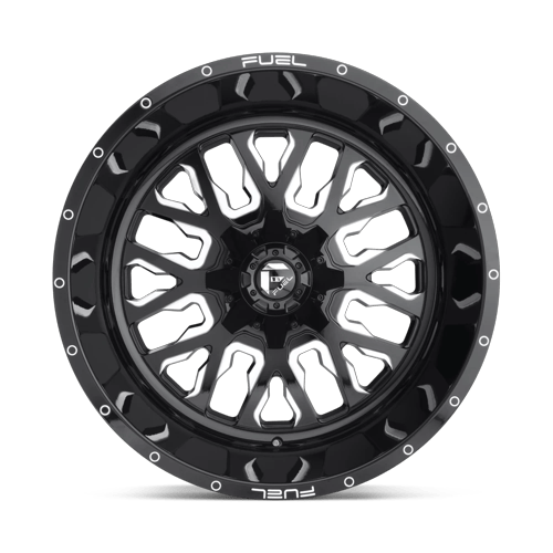 Fuel Off-Road D611 20X9 Gloss Black Milled 5x114.3/5.0 +1mm
