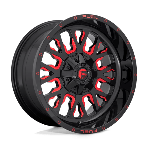 Fuel Off-Road D612 17X9 Gloss Black W/ Red Tint 5x114.3/5.0 -12mm