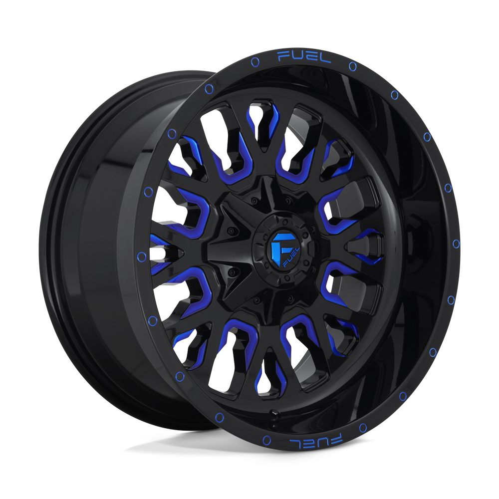 Fuel Off-Road D645 17X9 Gloss Black W/ Blue Tint 6x135/5.5 +1mm