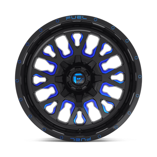 Fuel Off-Road D645 20X9 Gloss Black W/ Blue Tint 6x135/5.5 +1mm