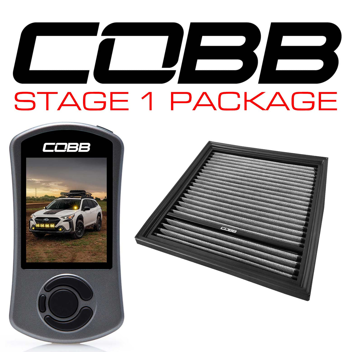 Cobb 23-25 Subaru Outback XT &amp; Wilderness/Legacy XT Stage 1 Power Package - SUB0070010