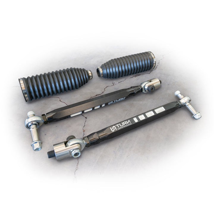 Turn Offroad 2021+ Ford Bronco Billet Tie Rod Set - SUTR-M1 for 2021-2026 Ford Bronco - front view
