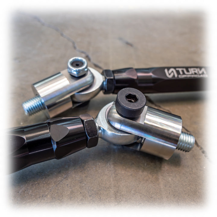 Turn Offroad 2021+ Ford Bronco Billet Tie Rod Set - SUTR-M1 for 2021-2026 Ford Bronco - installed view