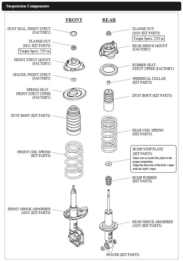 HKS HIPERMAX-G VAB STI Full Strut/Spring Kit - 80260-AF001