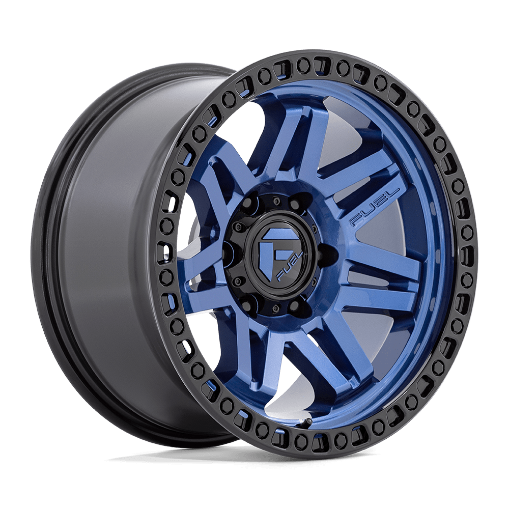 Fuel Off-Road D813 17X9 Dark Blue W/ Black Ring 6x139.7 -12mm