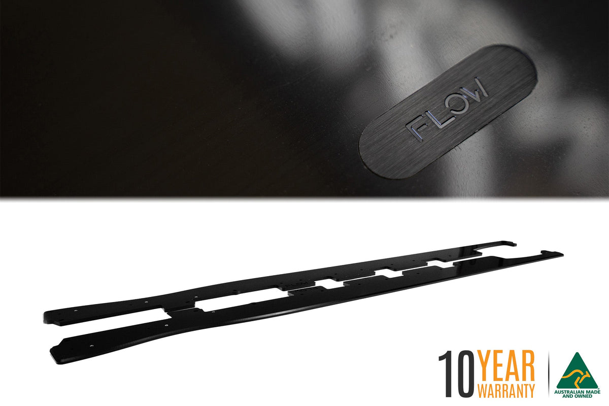 Flow Designs - ZD8 BRZ STI Side Skirt Splitters (GLOSS: Pair)