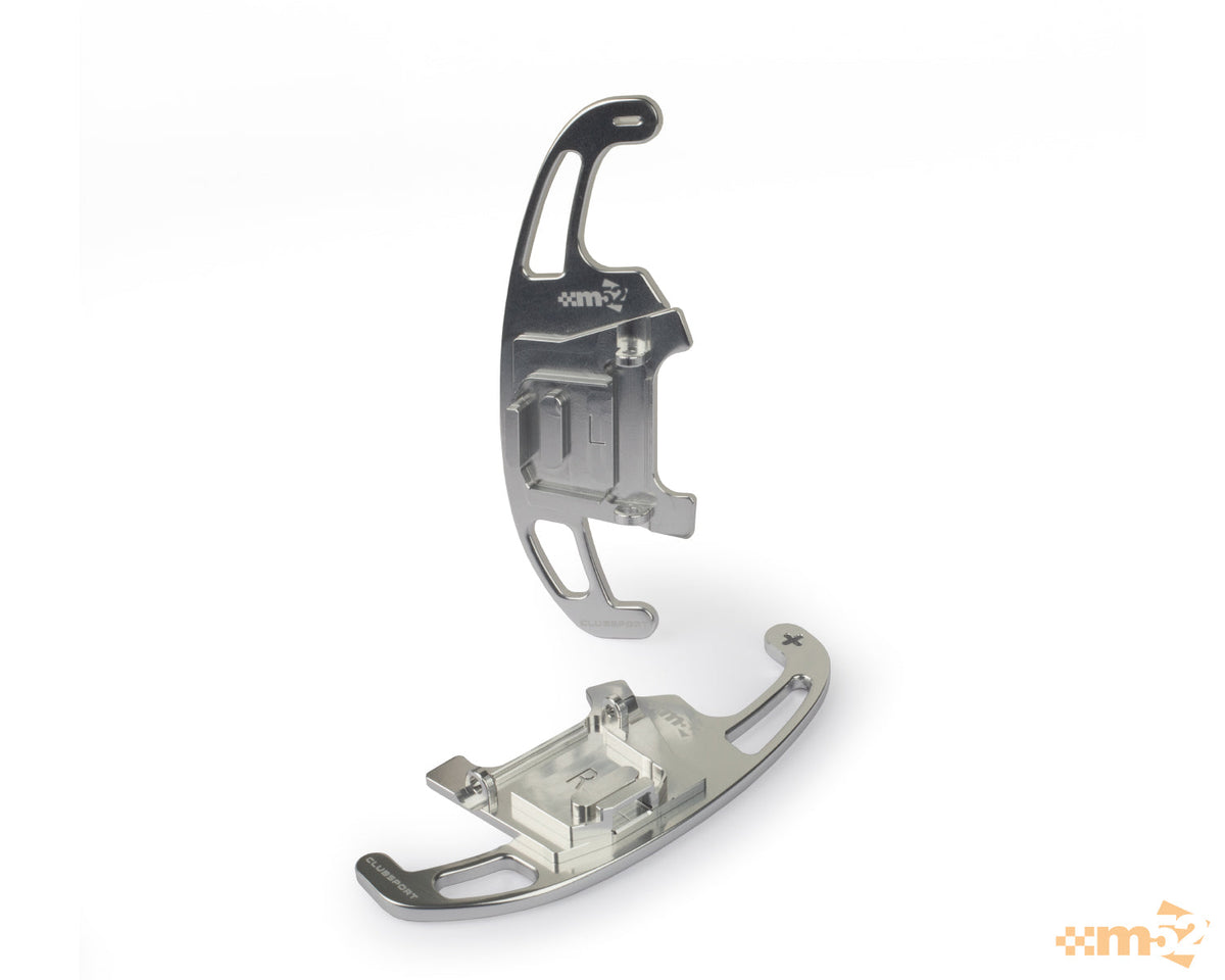 Clearance - m52 Clubsport DSG Paddles - VW GTI/Golf R (Mk7/7.5) - Silver for 2015-2021 Volkswagen GTI - detail view