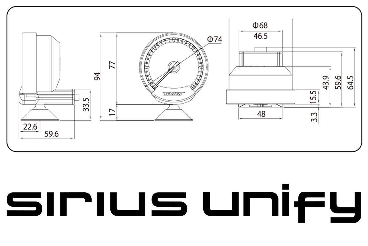 GReddy - GREDDY Sirius Obd Set (Unify Turbo) - 16001760