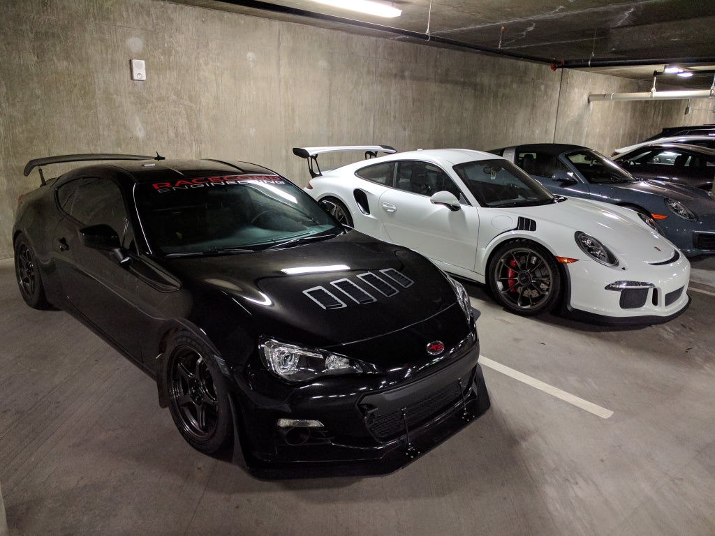 Verus - Slanted Hood Louver Kit - BRZ/FRS/GT86 - A0065A