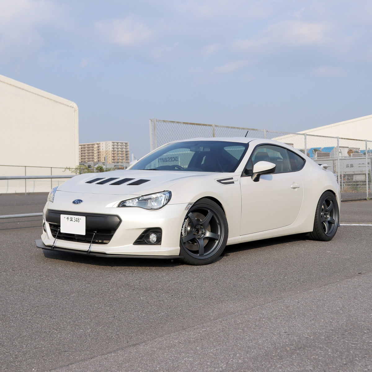Verus - Slanted Hood Louver Kit - BRZ/FRS/GT86 - A0065A