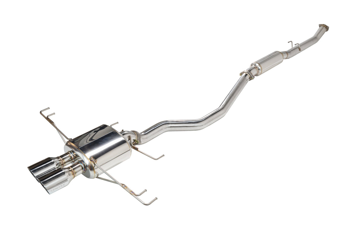 Remark 2023+ Honda Civic Type-R (FL5) Sports Touring Catback Exhaust/Front Pipe - Stainless Steel - RK-C2076H-09