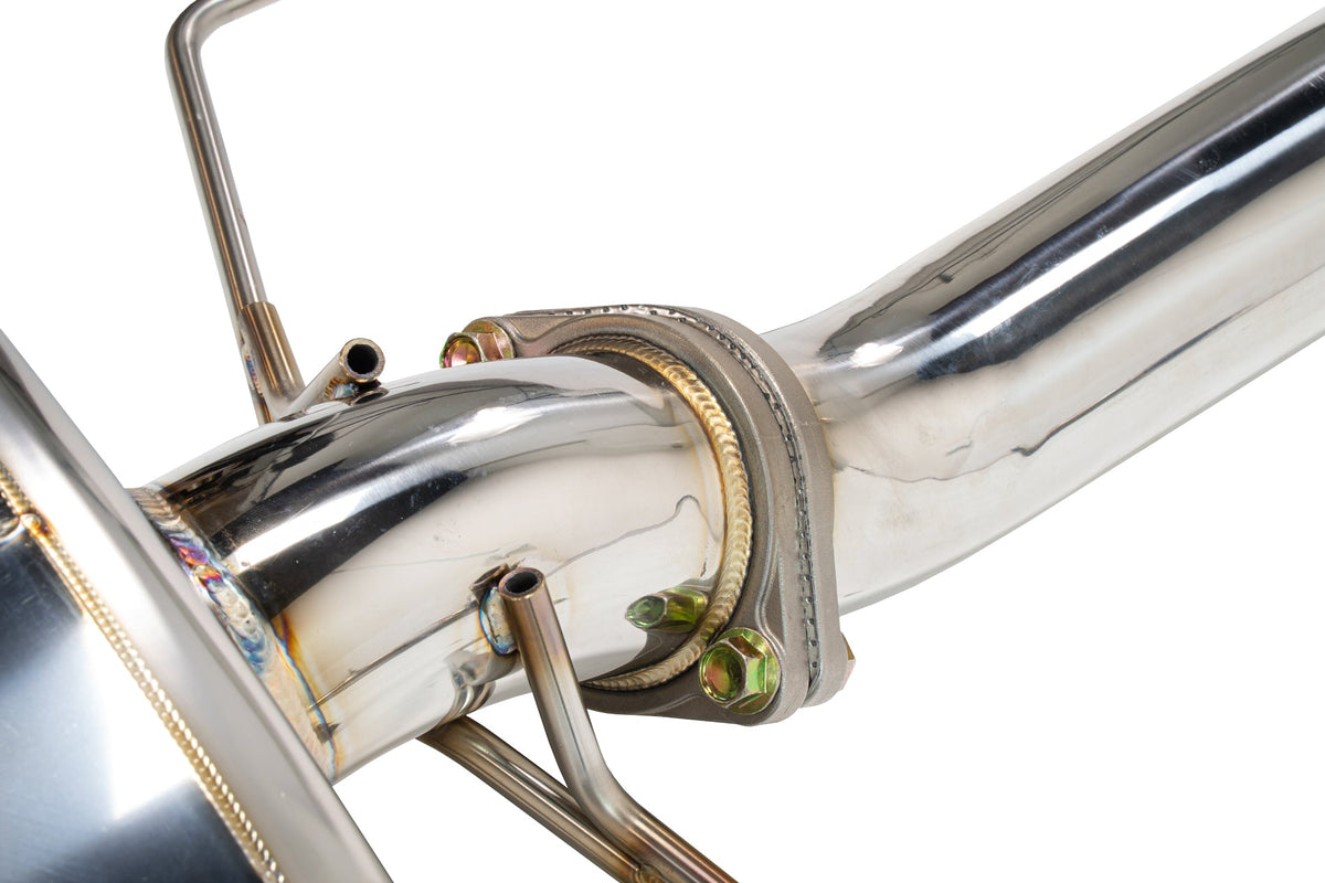 Remark 2023+ Honda Civic Type-R (FL5) Sports Touring Catback Exhaust/Front Pipe - Stainless Steel - RK-C2076H-09