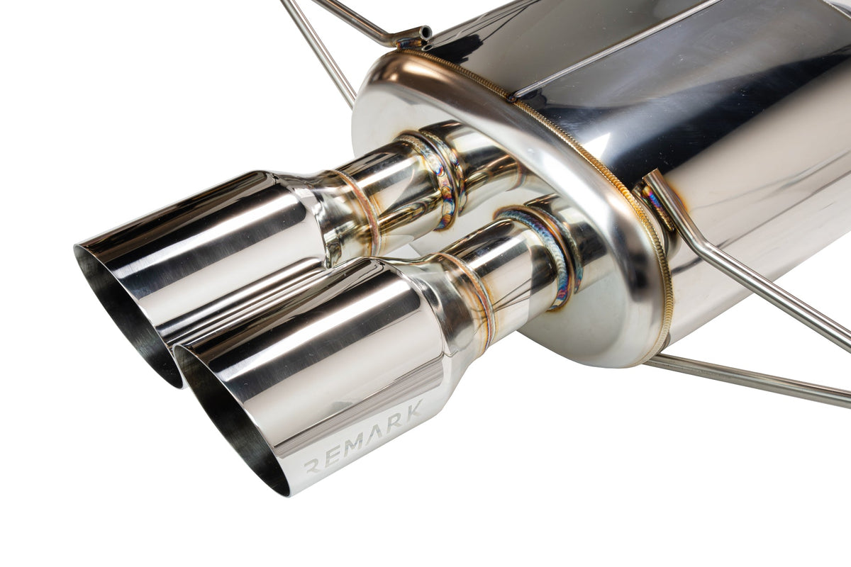 Remark 2023+ Honda Civic Type-R (FL5) Sports Touring Catback Exhaust/Front Pipe - Stainless Steel - RK-C2076H-09