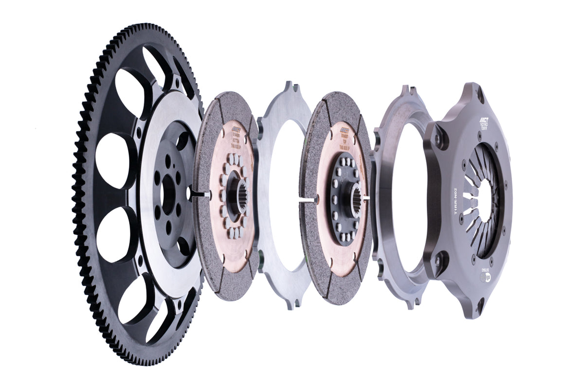 ACT Twin Disc Sint Iron Race Clutch Kit - T1RR-N02