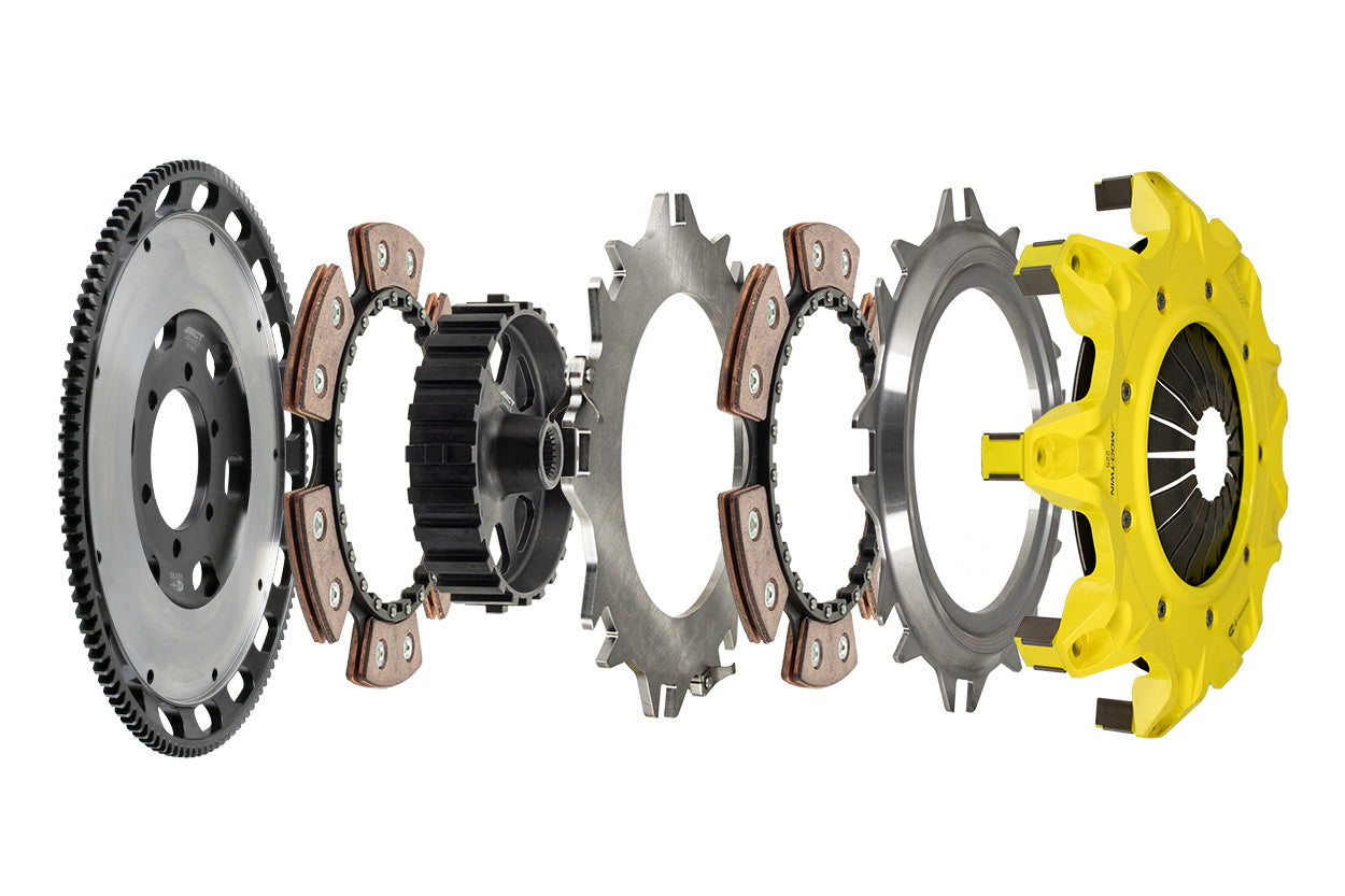 ACT 85-92 Mazda RX-7 FC Push Type Mod-Twin 225 XT Rigid Race Clutch Kit - T2R-MZ02