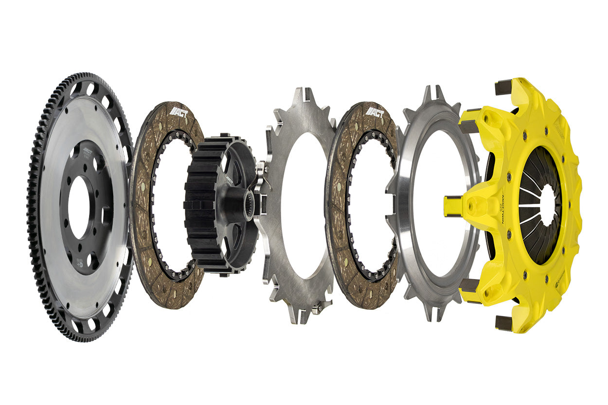 ACT 85-92 Mazda RX-7 FC Push Type Mod-Twin 225 XT Rigid Street Clutch Kit - T2S-MZ02