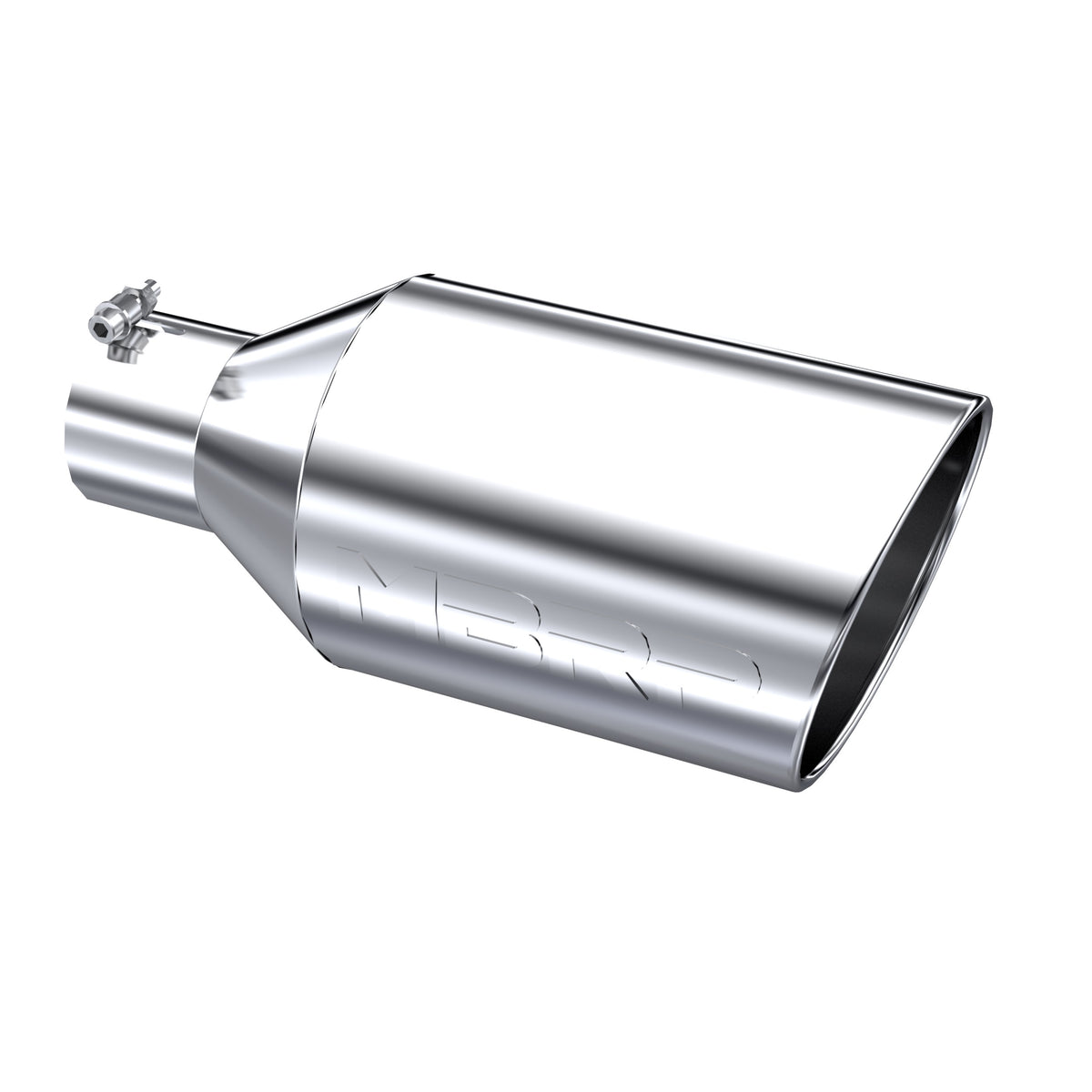 MBRP Universal Tip 8in O.D. Rolled End 4in inlet 18in length T304 - T5128