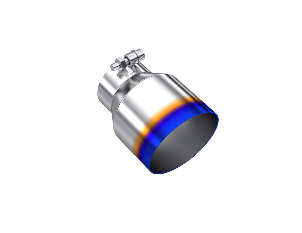 MBRP Universal Stainless Steel Dual Wall Tip 4.5in OD/3in Inlet/6.13in L - T5180BE