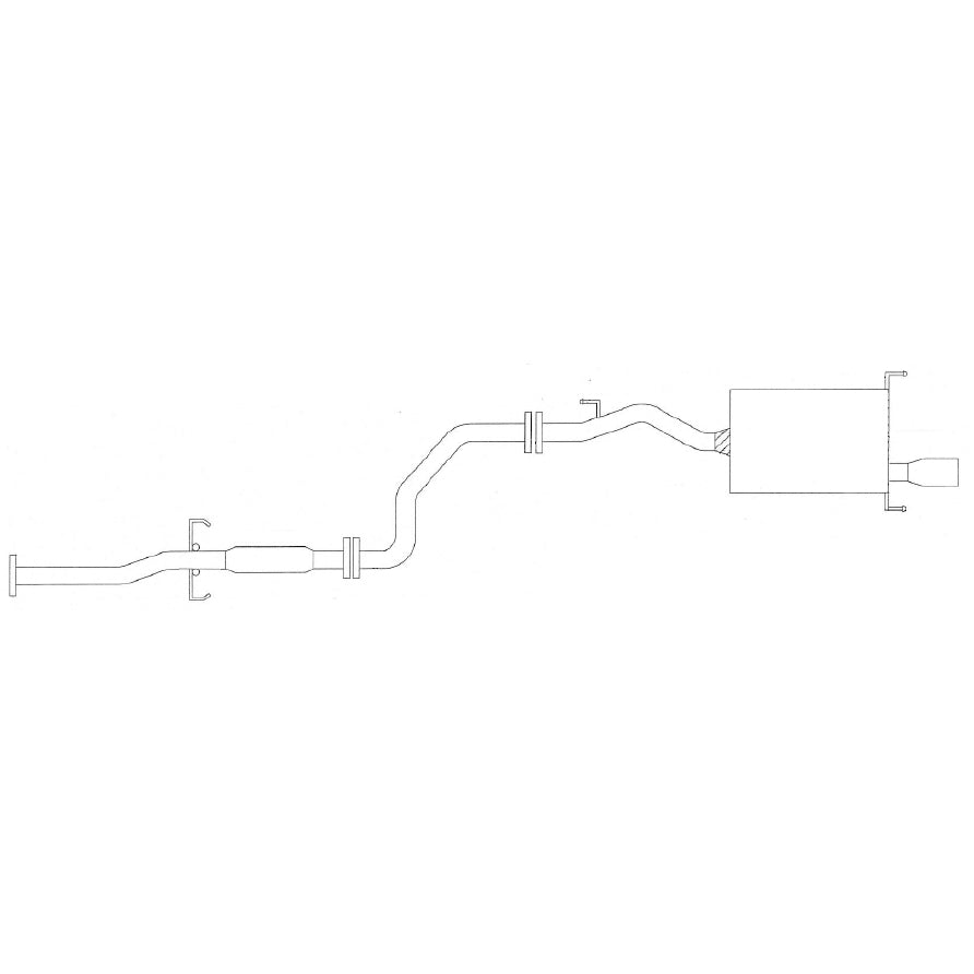 Revel Medallion Touring-S Catback Exhaust 00-01 Acura Integra GSR Hatchback - T70041R
